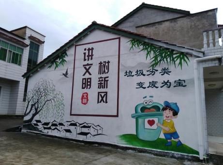 邵原墙绘是现在流行的墙体广告