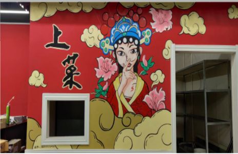邵原墙体彩绘的发展和应用