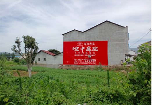邵原做墙体广告的意义