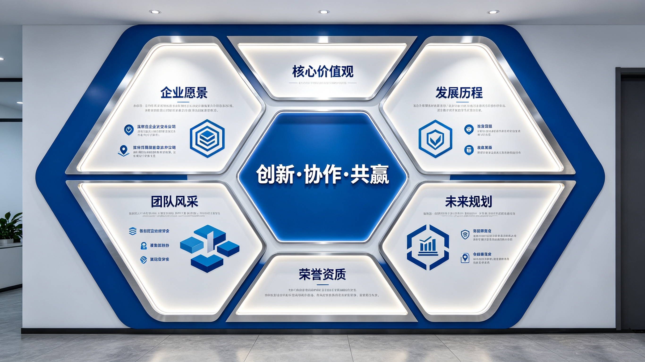 邵原企业文化墙六边形避坑指南（新手常犯5个错误）